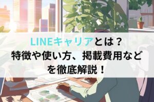 LINEキャリアとは？特徴や使い方、掲載費用などを徹底解説！