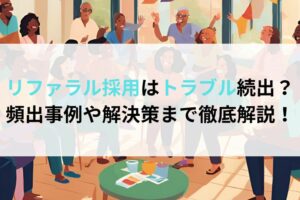 リファラル採用はトラブル続出？頻出事例や解決策まで徹底解説！