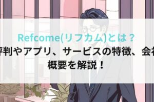 Refcome(リフカム)とは？ 評判やアプリ、サービスの特徴、会社概要を解説！