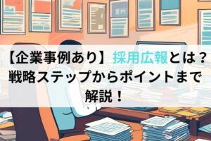 【企業事例あり】採用広報とは？戦略ステップからポイントまで解説！